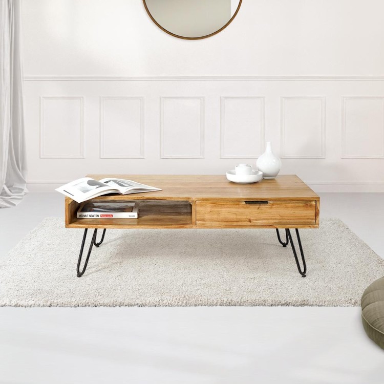 Table basse scandinave - Clip