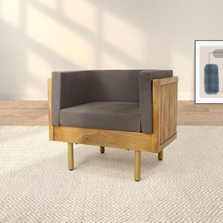 Fauteuil en bois massif - Umami