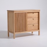 Buffet en bois naturel 100 cm - Rohini