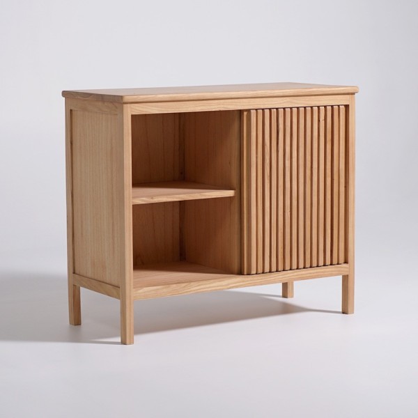 Buffet en bois naturel 100 cm - Rohini