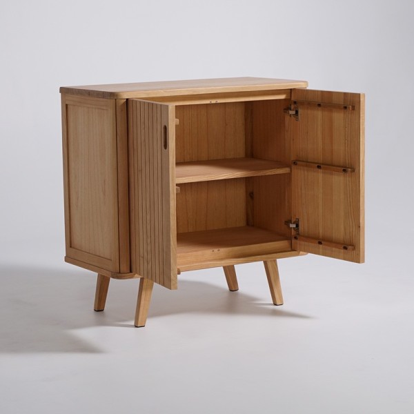 Buffet en bois massif 90 cm - Neha