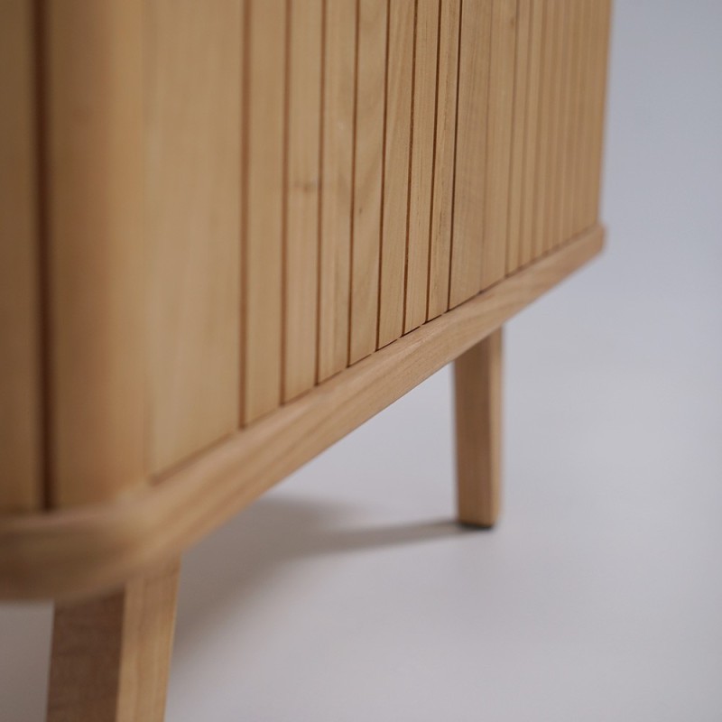 Buffet en bois massif 90 cm - Neha