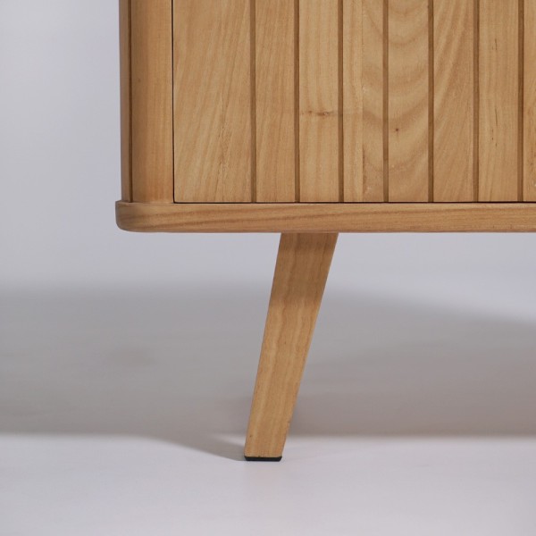 Buffet en bois massif 90 cm - Neha