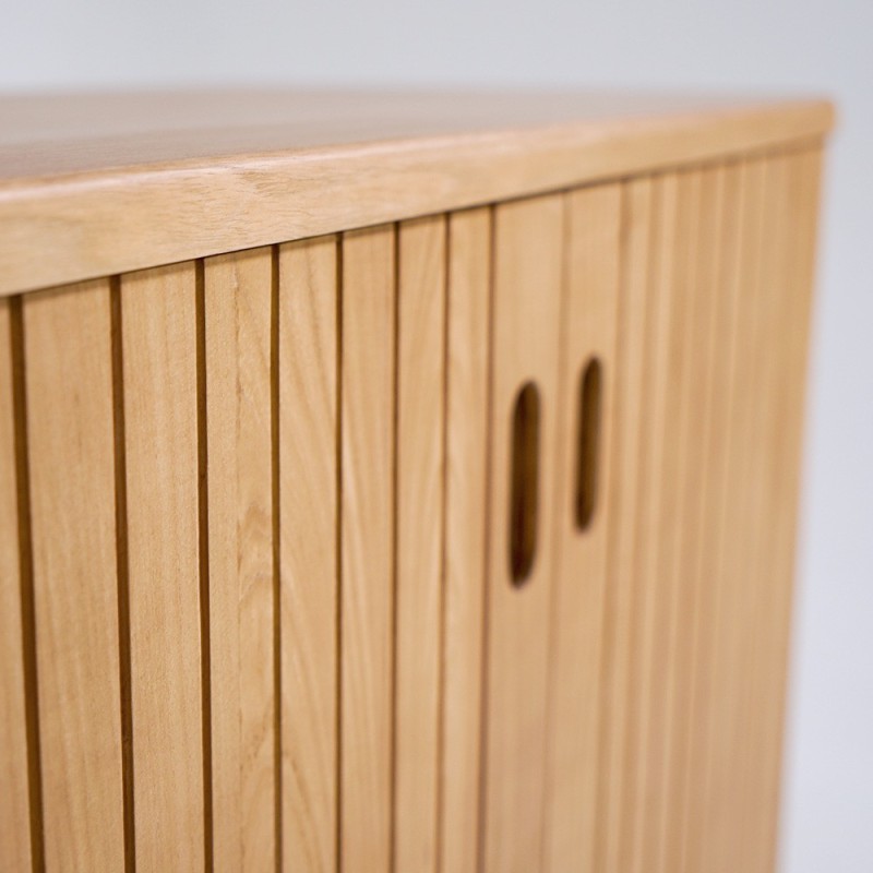 Buffet en bois massif 90 cm - Neha