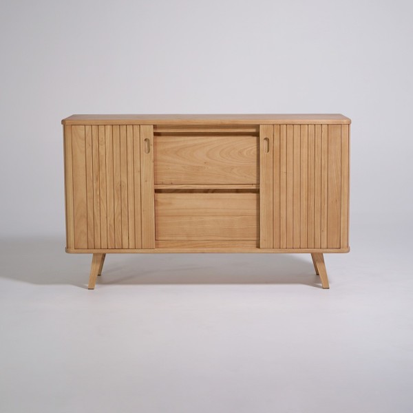 Buffet en bois massif 150 cm - Neha