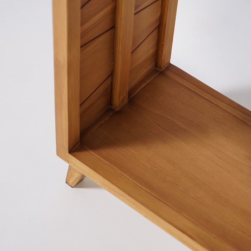 Porte serviettes en teck massif - Meera