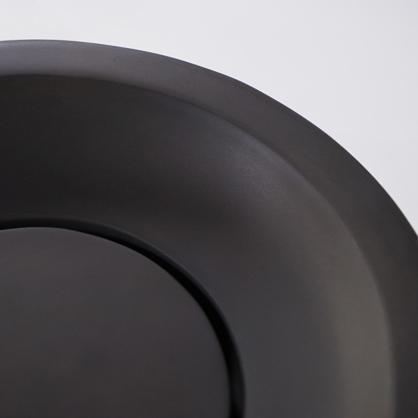 Vasque en béton ronde - Anthracite profond - Tellure