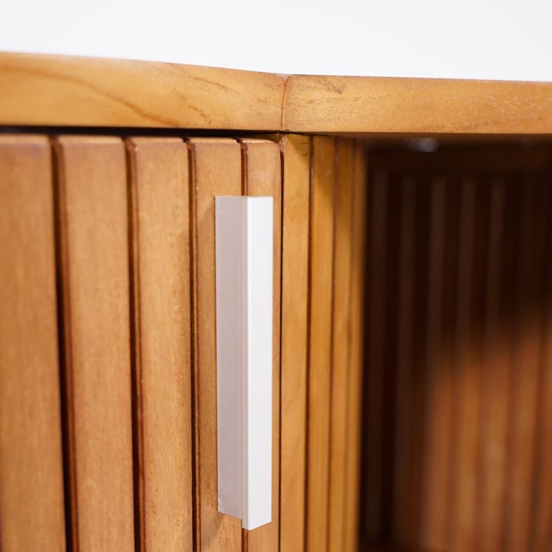 Meuble de salle de bain en teck massif - Leela
