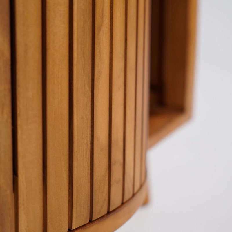 Meuble de salle de bain en teck massif - Leela