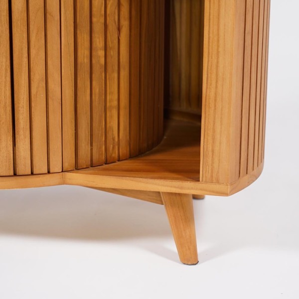 Meuble de salle de bain en teck massif - Leela