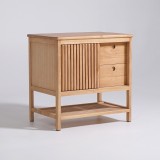 Meuble de salle de bain sous vasque en bois 80 cm - Rohini