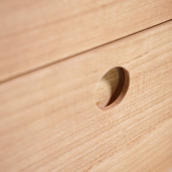 Meuble de salle de bain sous vasque en bois 80 cm - Rohini