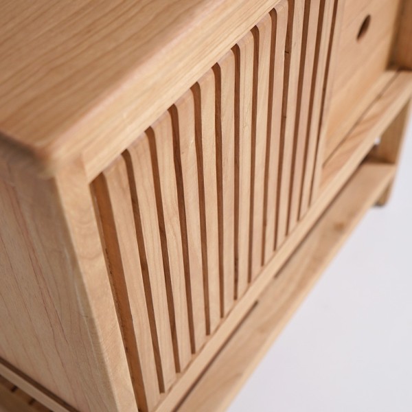 Meuble de salle de bain sous vasque en bois 80 cm - Rohini