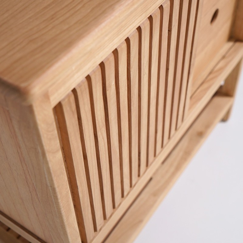 Meuble de salle de bain sous vasque en bois 80 cm - Rohini