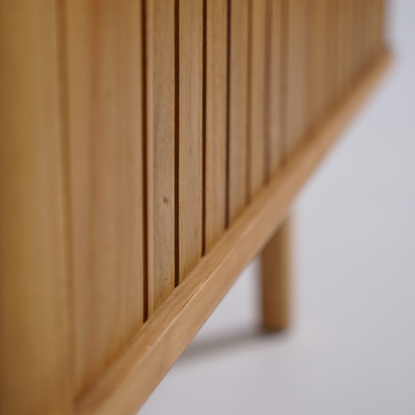 Meuble sous vasque en teck massif 80 cm - Neha