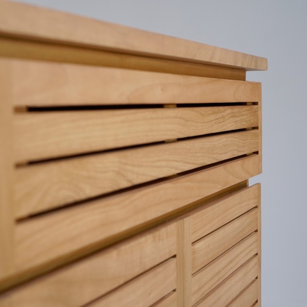 Meuble sous vasque en bois massif 80 cm - Reva
