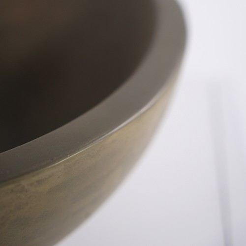 Vasque en béton ovale - Couleur naturelle - Raw Blend