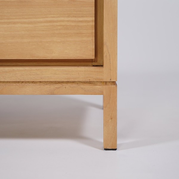 Meuble sous vasque en bois massif 120 cm - Ashwini