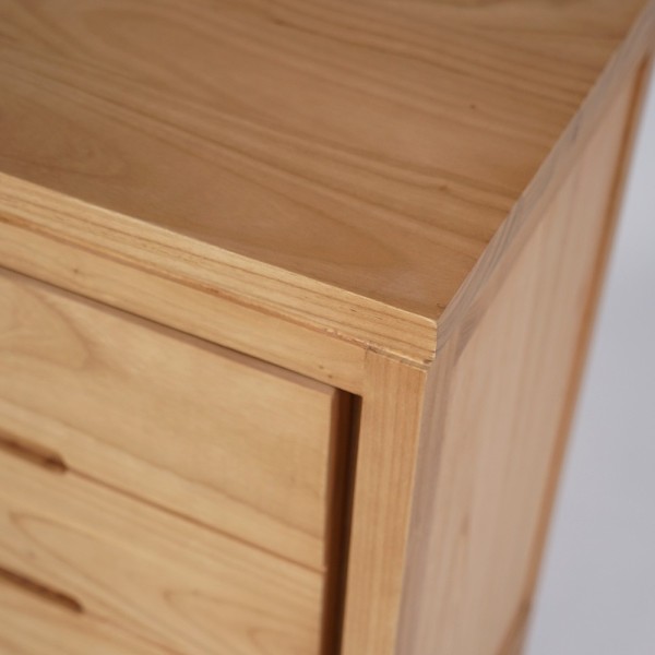 Buffet en bois massif 80 cm - Ashwini