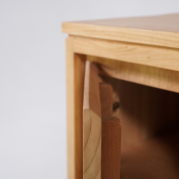 Buffet en bois massif 80 cm - Ashwini
