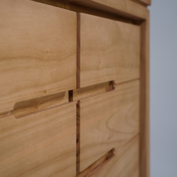 Buffet en bois massif 80 cm - Ashwini