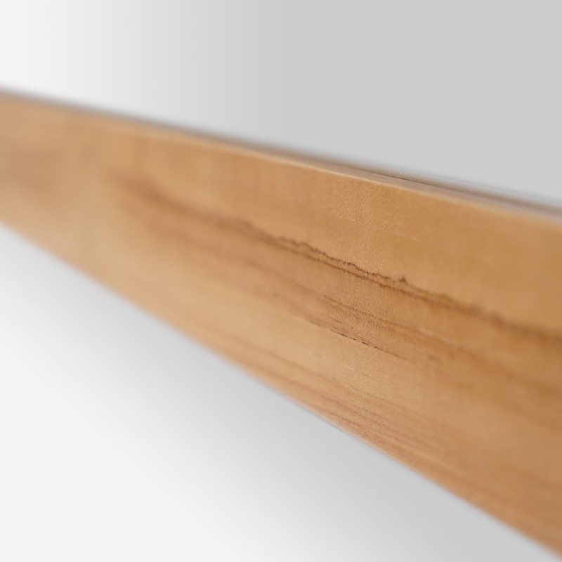 Miroir de salle de bain rectangulaire 140 cm x 70 cm avec bords arrondis