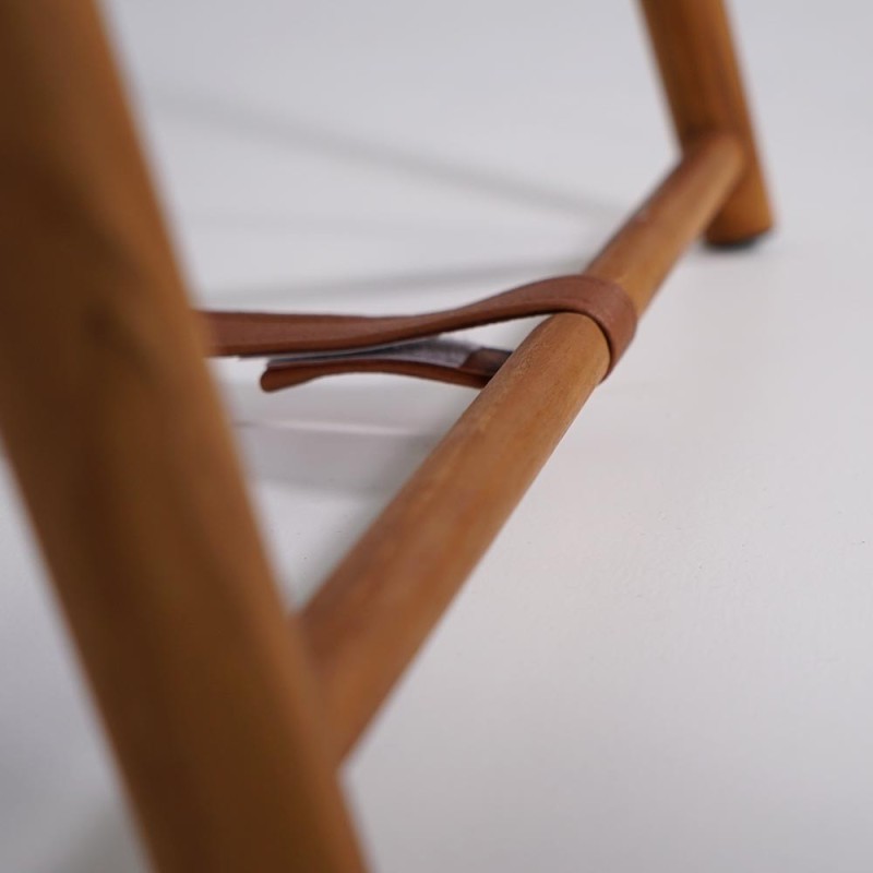 Porte serviettes en bois massif de teck - Cannella