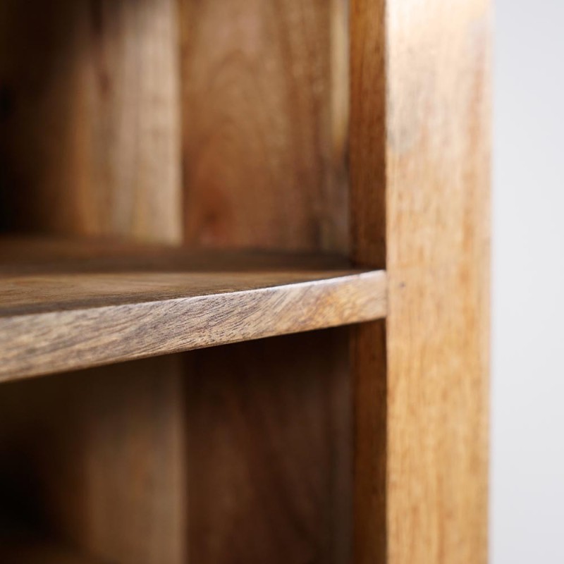 Armoire buffet bois massif et métal - Paris