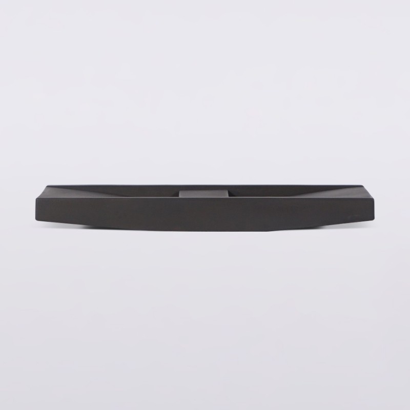 Double vasque en béton anthracite profond - Cementis