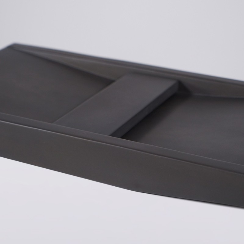 Double vasque en béton anthracite profond - Cementis