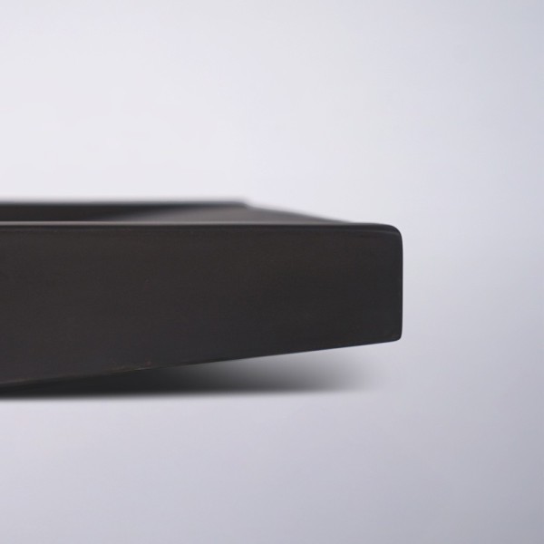 Double vasque en béton anthracite profond - Cementis