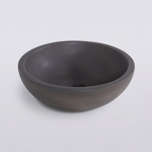 Vasque ronde en béton - Anthracite profond - Urban Rock
