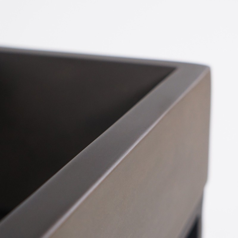 Lave-mains avec porte-serviette et vasque en béton - Core