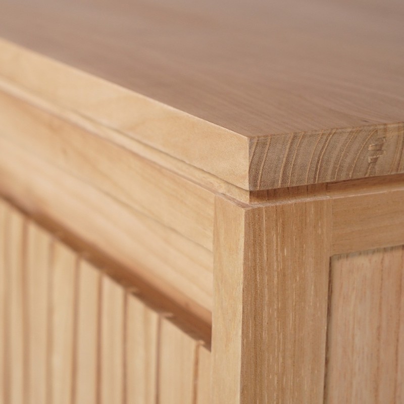 Meuble de salle de bain en bois naturel 120 cm - Neo