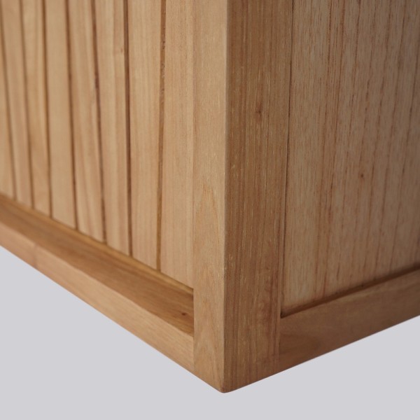 Meuble de salle de bain en bois naturel 120 cm - Neo