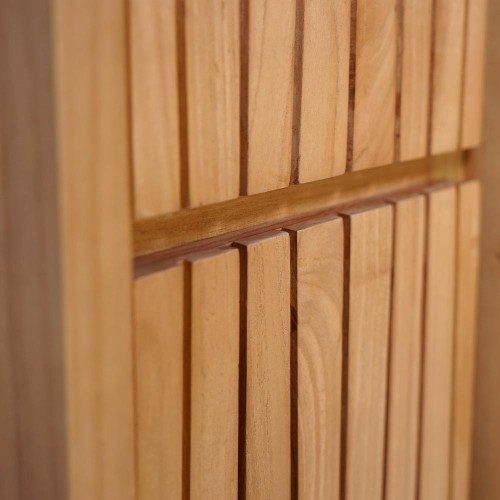 Colonne de salle de bain en bois naturel - Neo