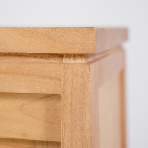 Colonne de salle de bain en bois naturel - Neo