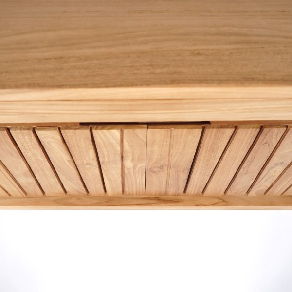 Meuble de salle de bain en bois naturel 80 cm - Neo