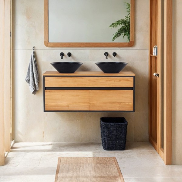 Meuble de salle de bain 120 cm - Kirei
