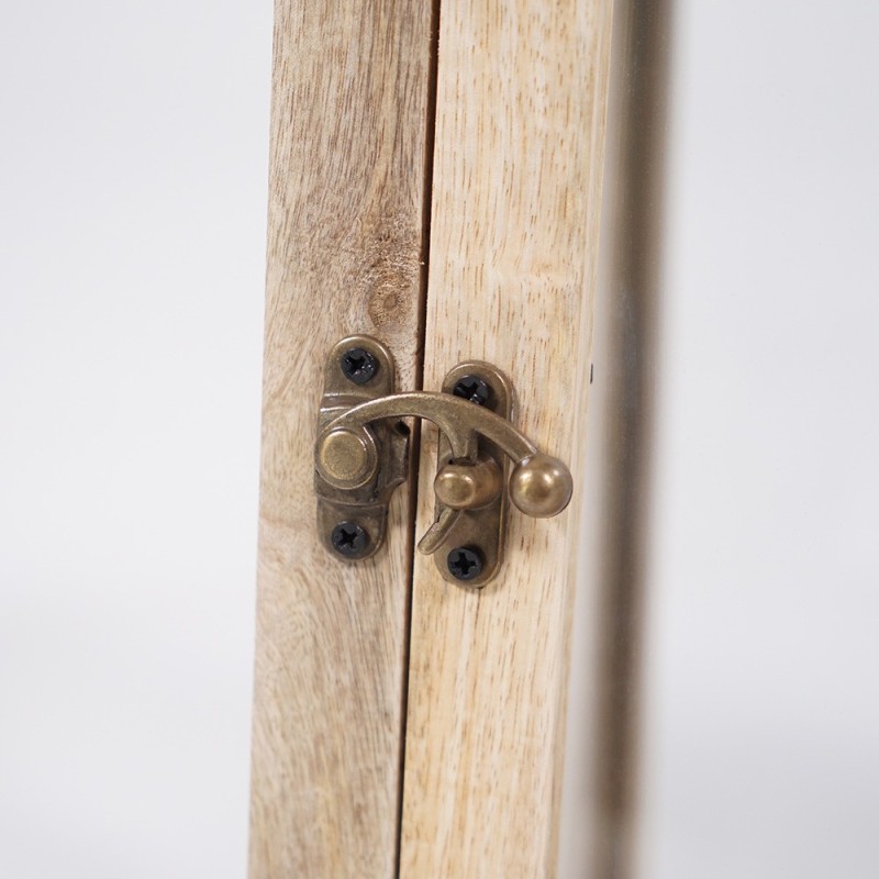 Lot de 2 lanternes en bois et métal - Cap Ferret