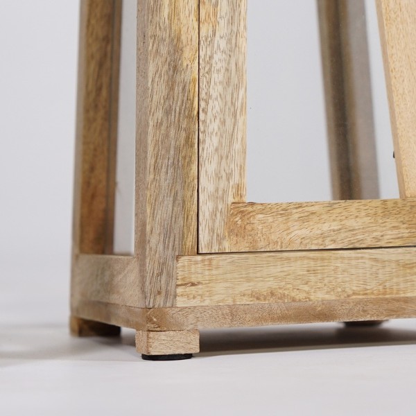 Lot de 2 lanternes en bois et métal - Cap Ferret