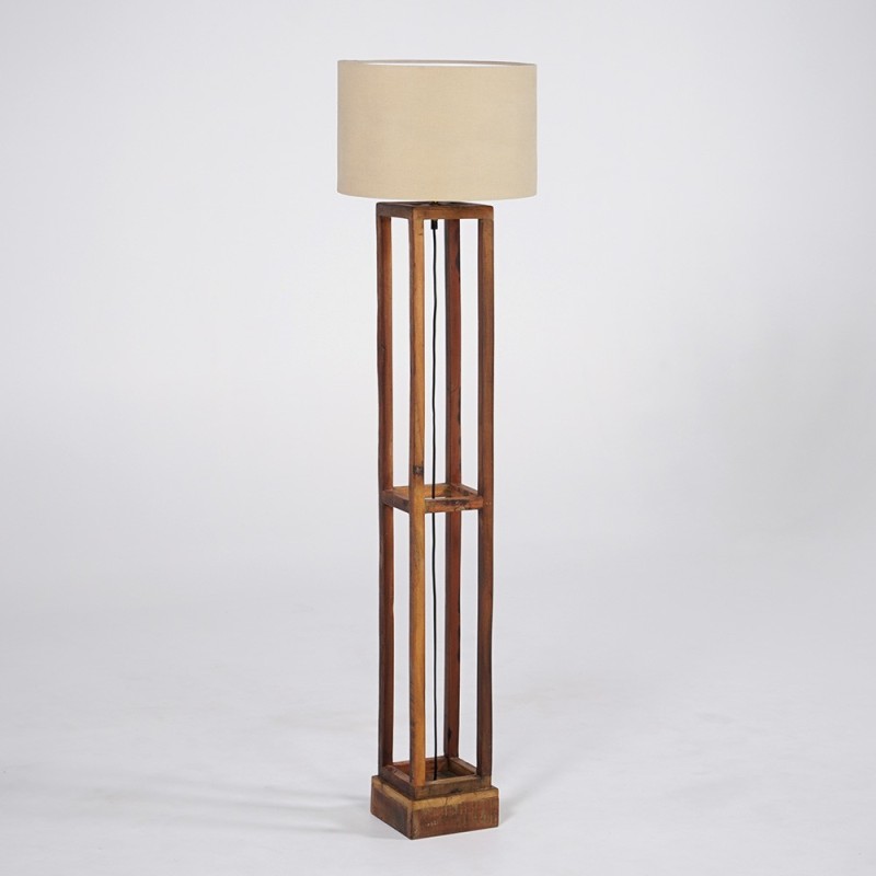 Pied De Lampe Cylindrique En Céramique à Décorer - Hauteur 17,5 Cm, Douille E14 - Pour Projet DIY, Création Luminaire