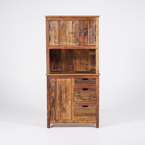 Buffet haut en bois recyclé - Terra Nova