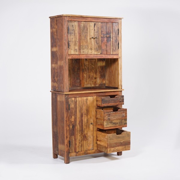 Buffet haut en bois recyclé - Terra Nova
