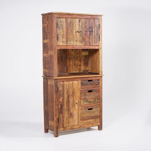 Buffet haut en bois recyclé - Terra Nova