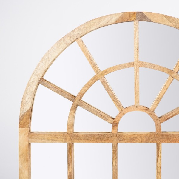 Miroir 100 x 159 cm avec cadre en bois naturel
