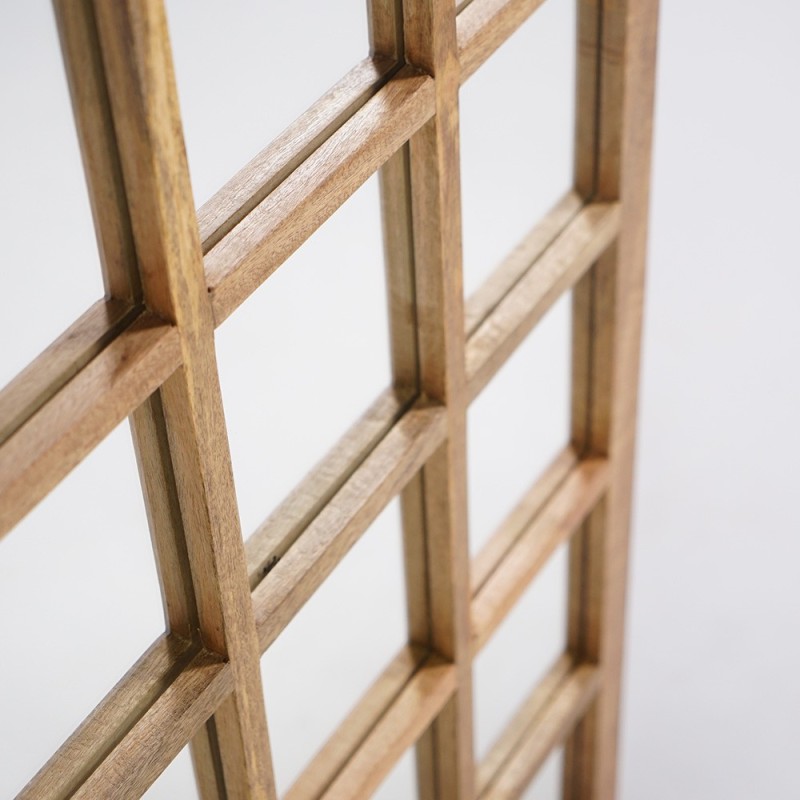 Miroir 100 x 159 cm avec cadre en bois naturel
