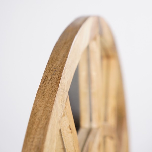 Miroir 100 x 159 cm avec cadre en bois naturel