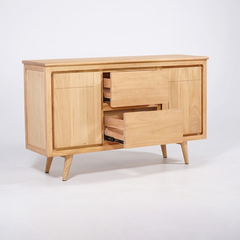 Buffet en bois massif 150 cm - Pragati