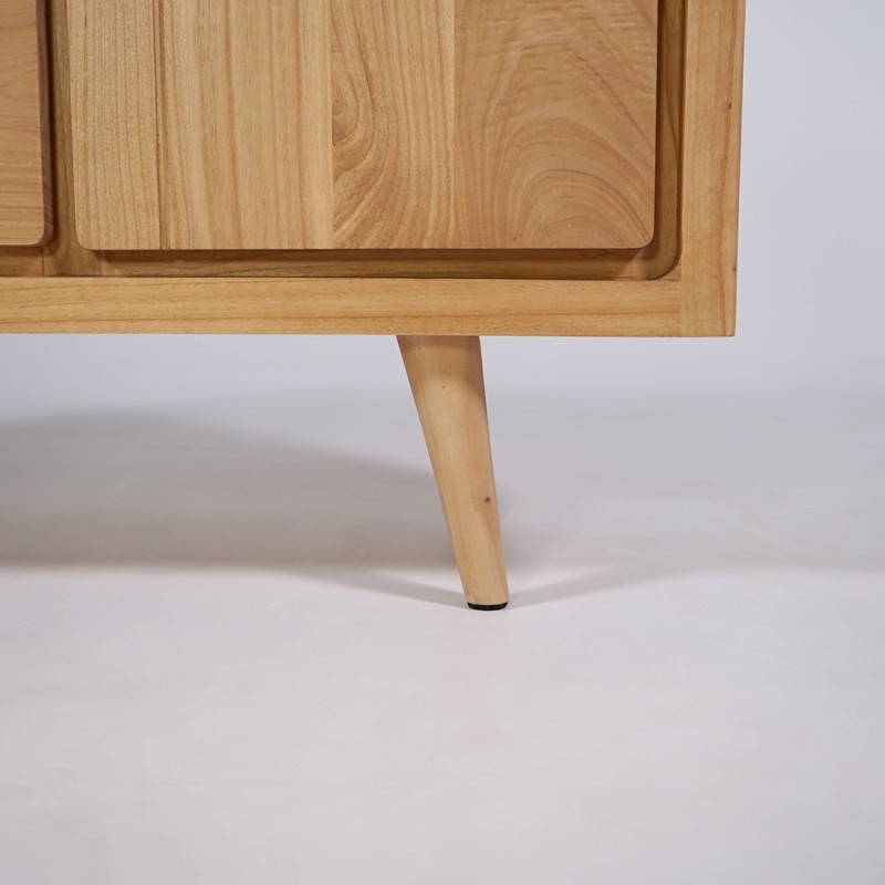 Buffet en bois massif 150 cm - Pragati